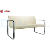 تصویر مبل اداری نیلپر مدل OSS722N2 دو نفره 