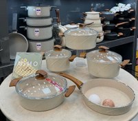 تصویر سرویس قابلمه 9 پارچه اویز مدل ماریا 