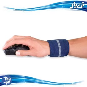تصویر مچ بند رایانه تن یار کد 3101 حفظ زاویه مناسب مچ هنگام کار با موس