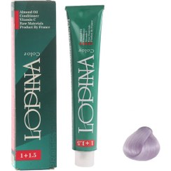 تصویر رنگ مو لوپینا مدل یاسی 10.91 Lupina hair color, lilac model 10.91