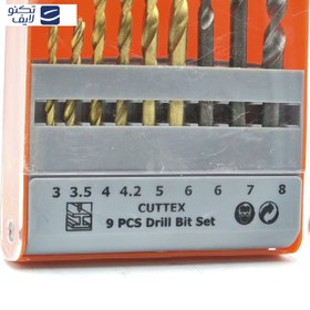 تصویر مته باس مدل Drill Bit Set مخصوص چوب ودیوار مجموعه 9 عددی 