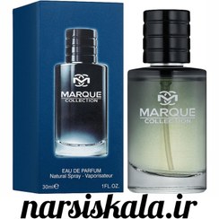 تصویر عطر ادکلن مردانه دیور ساواج فراگرنس ورد مارکویی کالکشن کد 101 (Fragrance World Marque Dior Sauvage) حجم 30 میل Fragrance world Marque Collection no.101 Dior Sauvage