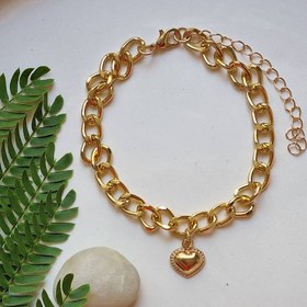 تصویر پابند قلبی استیل 0161 