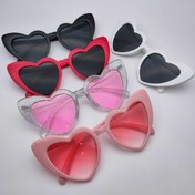 تصویر عینک آفتابی زنانه دیور کد 17070 فرم قلب 