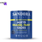 تصویر رنگ روغنی براق سفید ساندورا گالن ۵۰۰ 