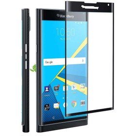 تصویر محافظ صفحه نمایش تمام چسب با پوشش کامل بلک بری Full Glass Screen Protector For BlackBerry Priv 