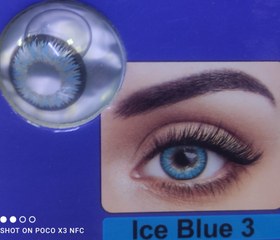 تصویر لنز چشم لاکی لوک پرو lucky look proابی یخی3ice blue lucky look poro