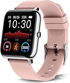 Pink smartwatch shop for iphone