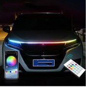 تصویر نئون دی لایت کاپوت خودرو 