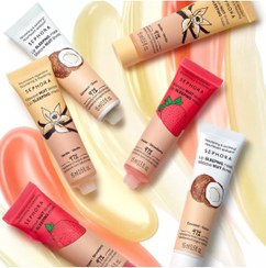 تصویر بالم و ماسک لب وانیلی سفورا Sephora lip sleeping mask