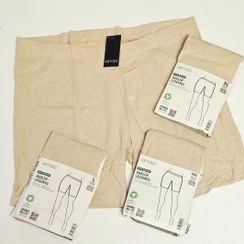 تصویر شلوارک زنانه اسمارا رنگ کرم سایز ۴۰ تا ۴۴ مناسب زیر دامن 