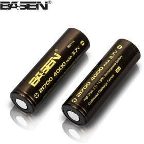 تصویر باتری لیتیوم یون قابل شارژ بیسن مدل Basen 21700 30A ظرفیت 4000 میلی آمپر ساعت Lithium-ion battery 3.7v size 21700 4000mAh brand BASEN model 30A