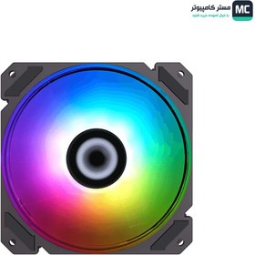 تصویر فن کیس گیم مکس FN-14Rainbow-C9 GAMEMAX FN-14Rainbow-C9 140mm ARGB Cooling Case Fan