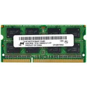 تصویر رم لپ تاپ میکرون مدل MICRON DDR3 PC3L 1600MHz ظرفیت 4 گیگابایت 