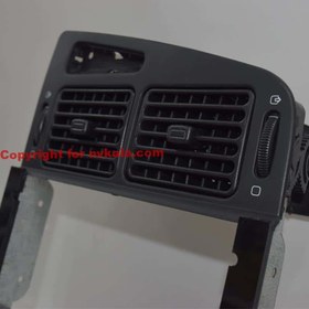 تصویر قاب مانیتور خودرو پژو 405 قدیم طرح چوب سایز 9 اینچ PEUGEOT 405 CAR MONITOR FRAME