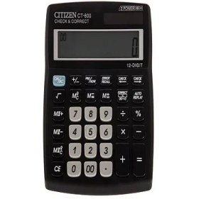 تصویر ماشین حساب مدل CT-600J سیتیزن ا CT-600J Citizen calculator CT-600J Citizen calculator