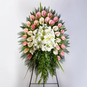 تصویر تاج گل ترحیم 7 