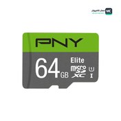 تصویر کارت حافظه میکرو اس دی پی ان وای ELITE UHS I 64GB PNY ELITE UHS-I Class 10 U1 64GB Memory Card