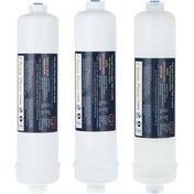 تصویر پک فیلتر تصفیه آب کلین پیور مدل اینلاین ۳ عددی 
