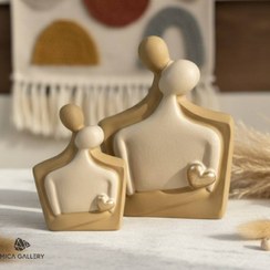 تصویر مجسمه آغوش / دکوری زوج آغوش 