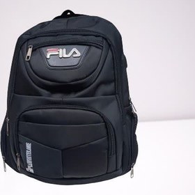 تصویر کوله پشتی طرح fila 