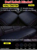 تصویر بالشتک صندلی خودرو HYUNDAI SANTAFE SM 2001 2006 سه گانه عقب چرم ضد عرق مشکی آبی GD Life 