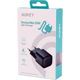 تصویر آداپتور آکي AUKEY مدل OMNIA MINI 20W AUKEY OMNIA MINI 20W adapter