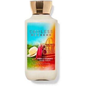 تصویر لوسیون بدن معطر بت اند بادی اندلس ویکند Bath & Body Works Endless Weekend Lotion 