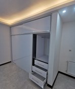 تصویر کمد دیواری ساده و شیک 