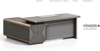 تصویر میز کارمندی ونوس یک انتخاب کاربردی و مدرن برای محیط‌های اداری است 