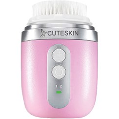 تصویر فیس براش Fit لرزشی (فیت – F803) Cute Skin Fit Face Brush CIH-F803 White CUTESKIN