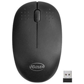 تصویر موس بیسیم kaiser-k212 به همراه موس پد هدیه 