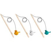 تصویر چوب بازی کت نیپ دار گربه نیناپت مدل رتو Rato Play Stick With Catnip For Cats