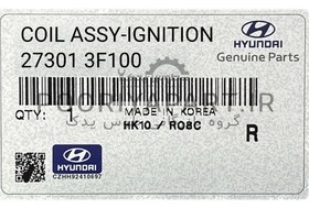 تصویر کوئل سوناتا 2014 YF/سوناتا NF 2008 جنیون پارت GENUINE PARTS/MOBIS hyundai 273013F100 COIL ASSY - INGITION