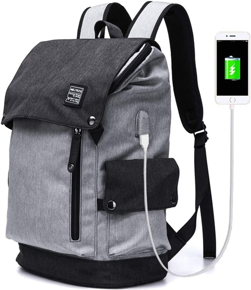 خرید و قیمت MR.YLLS Business Laptop Backpack for Men/Women Anti theft  Tear/water Resistant Travel bag School/College Backpack fits up to 15.6  Inch Notebook Computer USB Charging Backpack (Black) | ترب