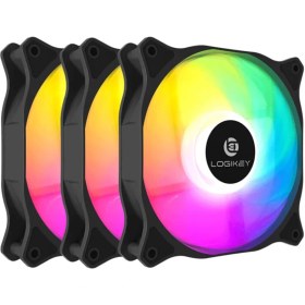 تصویر فن کیس لاجیکی مدل F321B بسته 3 عددی Logikey F321B 3 in pack Case Fan