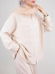 تصویر شومیز بیسیک کرم 