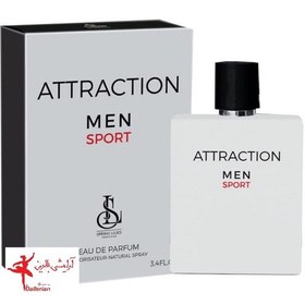 تصویر ادکلن مردانه اسپرینگ لیلیز مدل Attraction Men حجم 100 میل Attraction Men