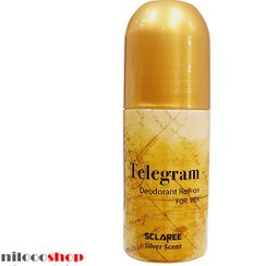 تصویر رول ضد تعریق زنانه مدل Telegram حجم 60 میل اسکلاره Sclaree Telegram Mom Roll For Woman 60ml