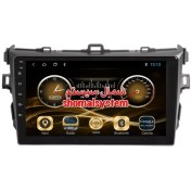 تصویر مانیتور خودرو اینفینیتی ۹ اینچ لمسی با ورودی دوربین عقب 