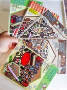 تصویر استیکر سه بعدی هلو کیتی، کرومی، ملودی، کاپی بارا - طرح ۴_کاپی بارا 