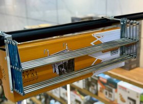 تصویر بند رخت دیواری تاشو استیل 