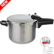 تصویر زودپز پارس استیل گنجایش 6 لیتر Pars Steel Cooker - 6 Litre