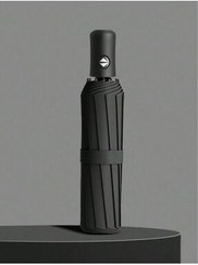 تصویر چتر یونیسکس مشکی تمام اتوماتیک 