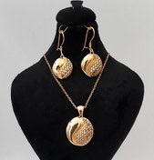 تصویر نیم‌ست طلا مدل ZH116 