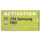 تصویر اکتیو و فعالسازی Z3X Samsung Pro 