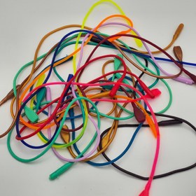 تصویر بند عینک سیلیکنی - مشکی 