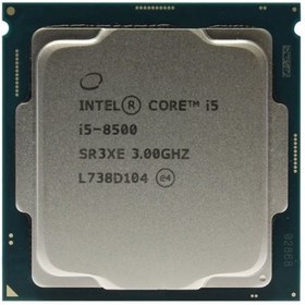 تصویر پردازنده اینتل مدل Core i5-8500 Tray Intel Core i5-8500 Tray Processor