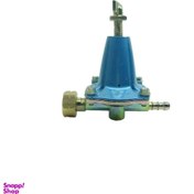 تصویر رگلاتور گاز فشار قوی آویژه صنعت مدل پرسی رنگ آبی 