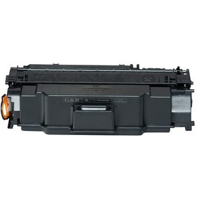 تصویر تونر کارتریج ۵۳ مخزن بزرگ جی اند بی مناسب پرینتر اچ پی HP 